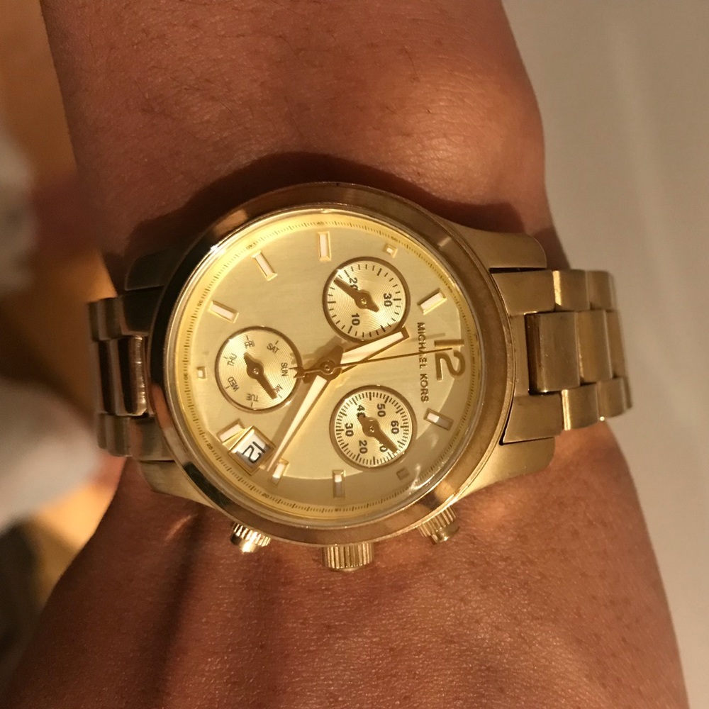 Michael Kors gold watch